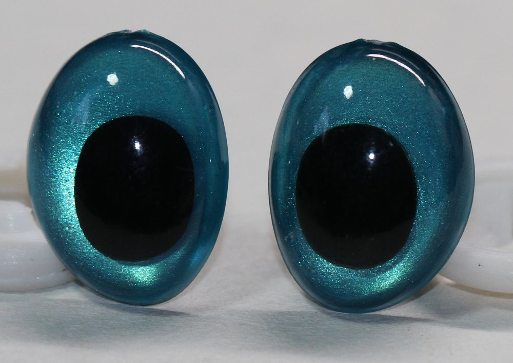 Augen tropfenförmig 17,4 mm x 13 mm Schielaugen