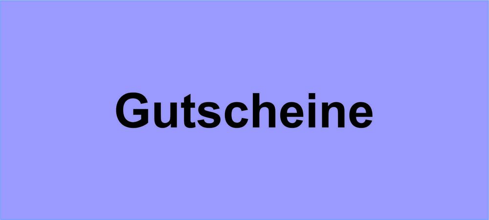 Gutscheine