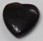 Preview: 1 Herz Naturstein Onyx ca. 20 mm x 20 mm x 6 mm