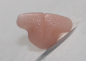 Preview: Sicherheitsnase 15 mm x 9,5 mm Katze hart haut hell mit Sicherheitsscheibe