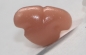 Preview: Sicherheitsnase 15 mm Katze hart haut mit Sicherheitsscheibe