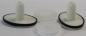 Preview: 1 Paar 16 mm x 25 mm Sicherheitsaugen Comic weiß schwarz braun