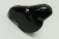 Preview: Sicherheitsnase 17 mm Katze hart schwarz mit Sicherheitsscheibe