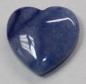Preview: 1 Herz Naturstein Blue Sandstone ca. 20 mm x 20 mm x 6 mm