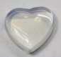 Preview: 1 Herz Naturstein Kristall ca. 20 mm x 20 mm x 6 mm