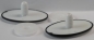 Preview: 1 Paar 27 mm x 42 mm Sicherheitsaugen Comic weiß schwarz