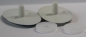 Preview: 1 Paar 31 mm x 48 mm Sicherheitsaugen Comic weiß schwarz blau