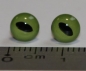 Preview: 1 Paar 5 mm Kunststoffaugen Katze grün zum Annähen