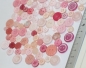 Preview: ca. 50 g Knöpfe aus Kunststoff rosa Mix verschiedene Größen und Formen