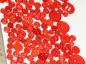 Preview: ca. 50 g Knöpfe aus Kunststoff rot Mix verschiedene Größen und Formen