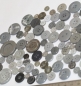 Preview: ca. 50 g Knöpfe aus Kunststoff grau Mix verschiedene Größen und Formen