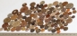 Preview: ca. 50 g Knöpfe aus Kunststoff hellbraun Mix verschiedene Größen und Formen