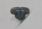 Preview: Sicherheitsnase 8 mm x 5 mm Katze hart grau mit Sicherheitsscheibe