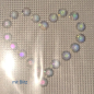 Preview: Swarovski-Bügelapplikation Herz mini Transmission