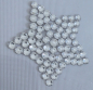 Preview: Swarovski-Bügelapplikation Stern gefüllt crystal