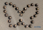 Preview: Swarovski-Bügelapplikation Schmetterling hellbeige