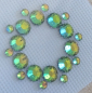 Preview: Swarovski Bügelapplikation Hotfix