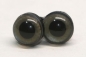 Preview: 1 Paar Sicherheitsaugen 10 mm mittelgroße runde Pupillen grünblau schimmernd verschiedenfarbige Iris