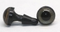 Preview: 1 Paar Sicherheitsaugen 10 mm mittelgroße runde Pupillen grünblau schimmernd verschiedenfarbige Iris