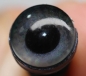 Preview: 1 Paar Sicherheitsaugen 8 mm petrol irisierend schimmernd