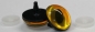 Preview: 1 Paar Sicherheitsaugen 30 mm kupfergold schimmernd Katze Drache