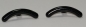 Preview: 1 Paar Sicherheitsaugenbrauen 40 mm x 6 mm schwarz Augenbrauen