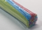 Preview: 1 Packung mit 100 Stück Biegeplüsch Chenilledraht 5 mm Durchmesser Farbmix