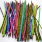 Preview: 1 Packung mit 100 Stück Biegeplüsch Chenilledraht 5 mm Durchmesser Farbmix