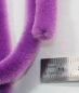 Preview: 1 Stück Biegeplüsch 1 m lang Chenilledraht 8 mm Durchmesser violett