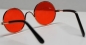 Preview: Brille Sonnenbrille 8 cm kupfer orange Gläser für Teddies oder Puppen Accessoire Requisite
