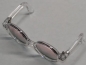 Preview: Brille Sonnenbrille 9 cm klarer Kunststoff grün-rosa Gläser für Teddies oder Puppen Accessoire Requisite