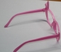 Preview: Brille 12 cm rosa ohne Gläser aus Kunststoff für Teddies oder Puppen Accessoire Requisite