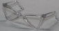 Preview: Brille 8,5 cm Kunststoff transparent klare Gläser für Teddies oder Puppen Accessoire Requisite