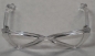 Preview: Brille 8,5 cm Kunststoff transparent klare Gläser für Teddies oder Puppen Accessoire Requisite