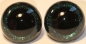 Preview: 1 Paar Sicherheitsaugen Glitter Efeu