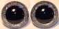 Preview: 1 Paar Sicherheitsaugen Glitter Taubengrau