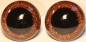 Preview: 1 Paar Sicherheitsaugen Glitter Kupfer