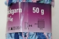 Preview: Wolle Gloria Effekt -Strickgarn 50 g 100 % Polyamid Farbe rosa hellblau blau türkis
