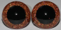 Preview: Sicherheitsaugen Glitter Holo irisierend Orange 2