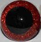 Preview: 1 Paar Sicherheitsaugen Glitter Holo irisierend Rot