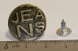 Preview: 1 Knopf aus Metall für Jeans ca. 2 cm