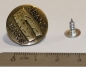Preview: 1 Knopf aus Metall für Jeans ca. 2 cm