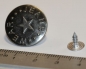 Preview: 1 Knopf aus Metall für Jeans ca. 2 cm