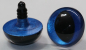 Preview: 1 Paar Katzenaugen Drachenaugen Sicherheitsaugen eisblau metallic