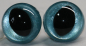Preview: 1 Paar Katzenaugen Drachenaugen Sicherheitsaugen mint metallic