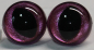 Preview: 1 Paar Katzenaugen Drachenaugen Sicherheitsaugen pink metallic