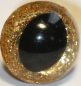 Preview: Katzenaugen Drachenaugen Glitter Glitzer Gold