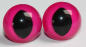 Preview: Katzenaugen Drachenaugen Sicherheitsaugen Neon pink_2