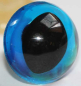Preview: KT13 Katzenaugen Drachenaugen Himmelblau transparent