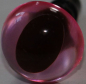 Preview: Katzenaugen Drachenaugen rosa transparent